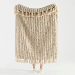 Sofia Chenille Chunky Knit Throw