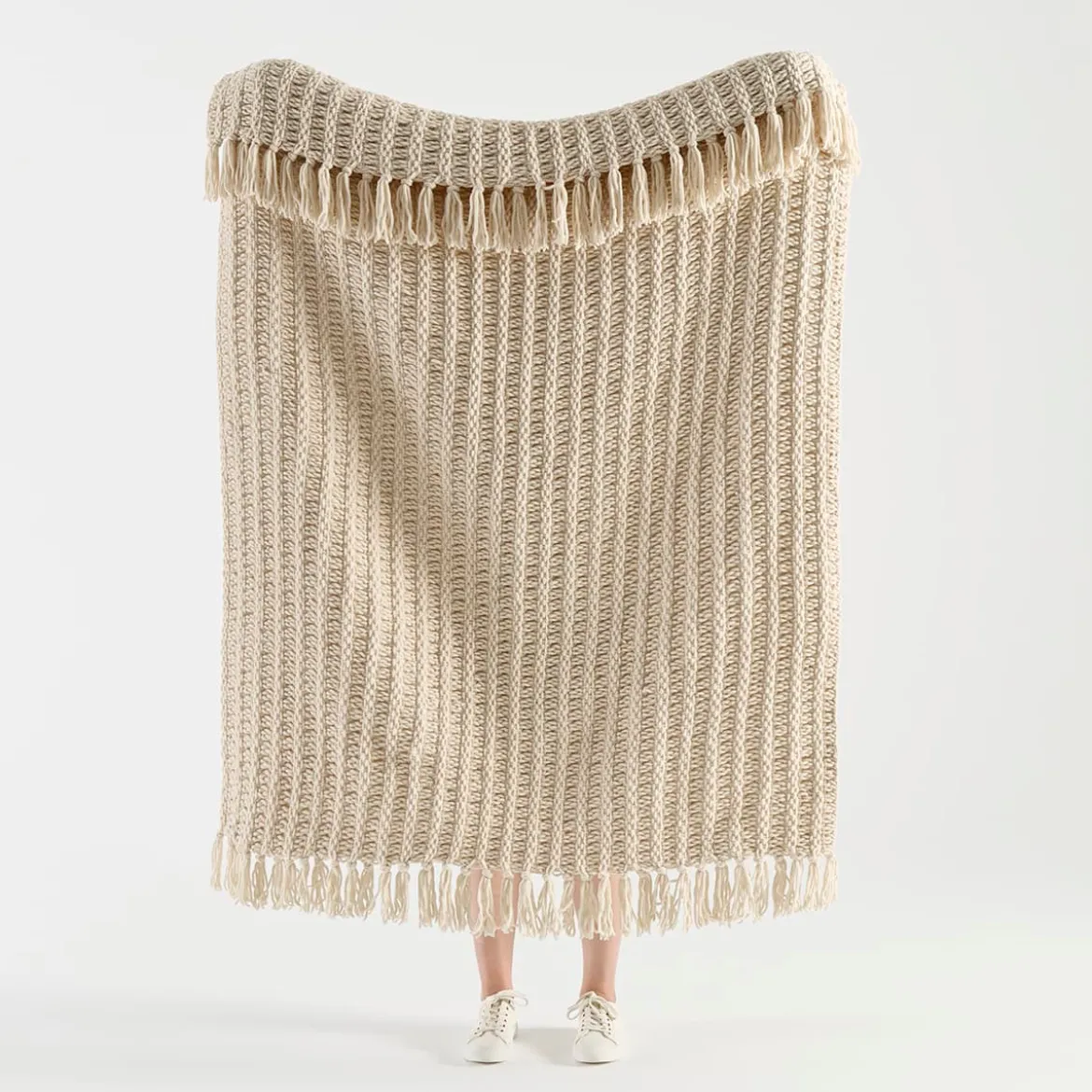 Sofia Chenille Chunky Knit Throw
