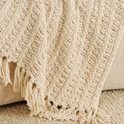 Sofia Chenille Chunky Knit Throw