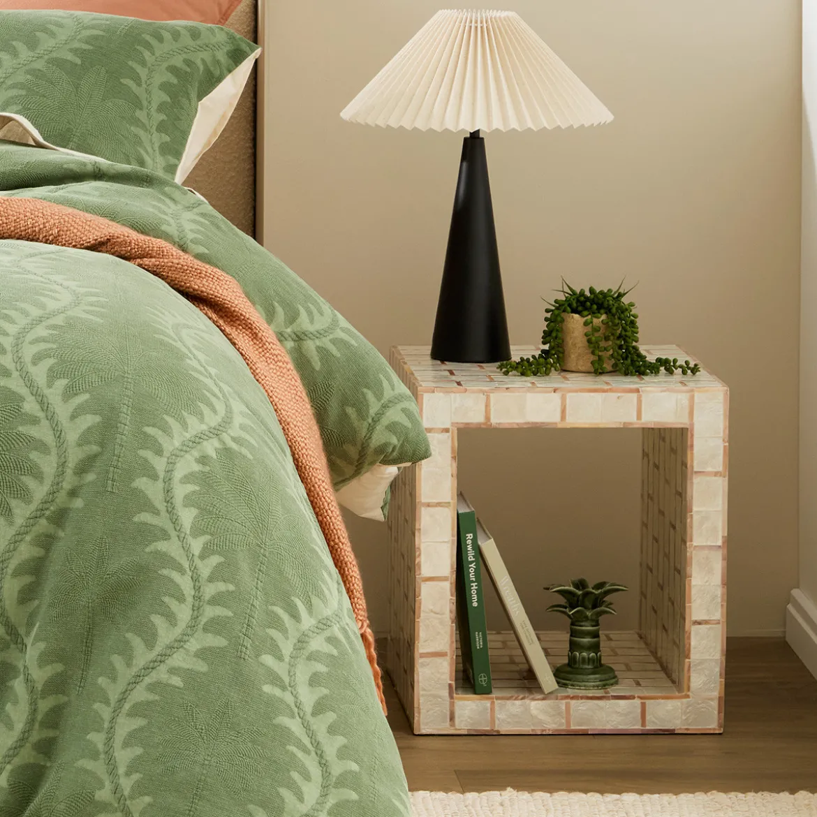 Soho Lane Capiz Side Table