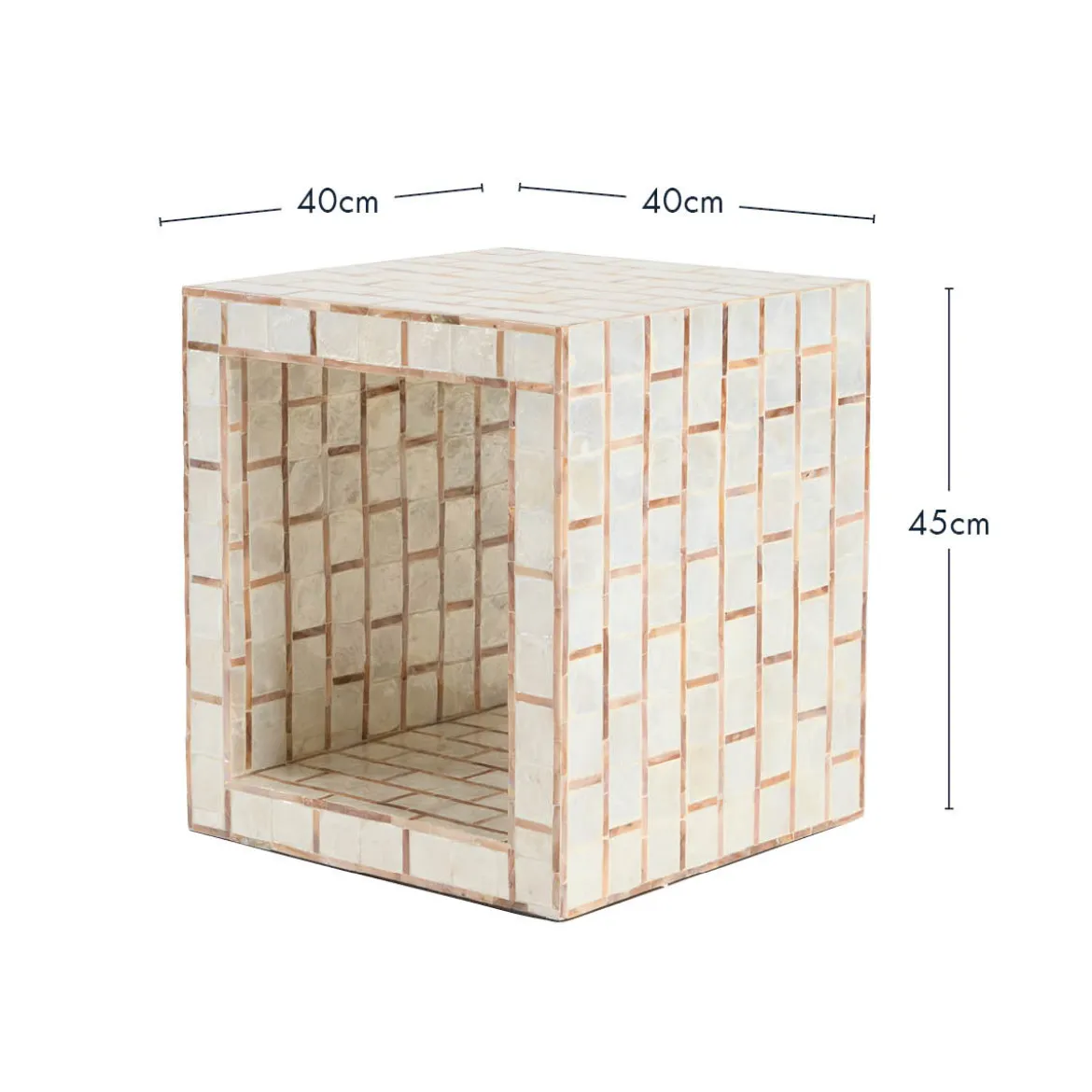 Soho Lane Capiz Side Table