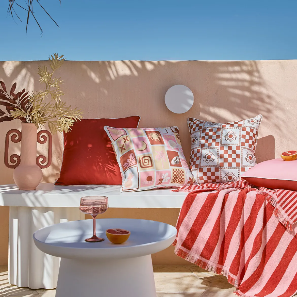 Solaire Sun Check Outdoor Cushion