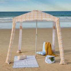 Solaire Sun Scalloped Cabana