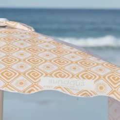 Solaire Sun Scalloped Cabana