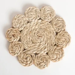 Sonora Light Natural Jute Coaster Set of 2