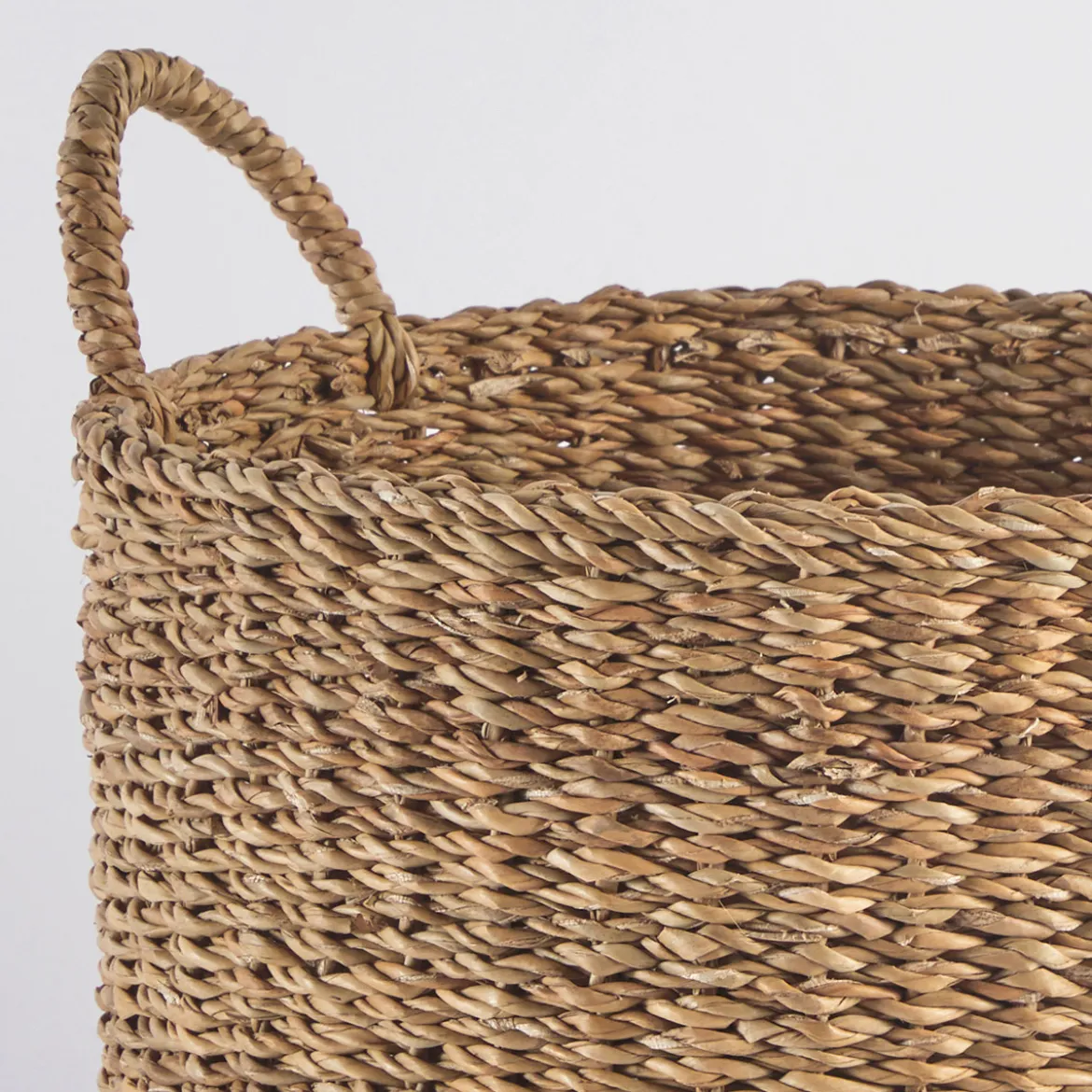 Sutton Round Basket with Handles