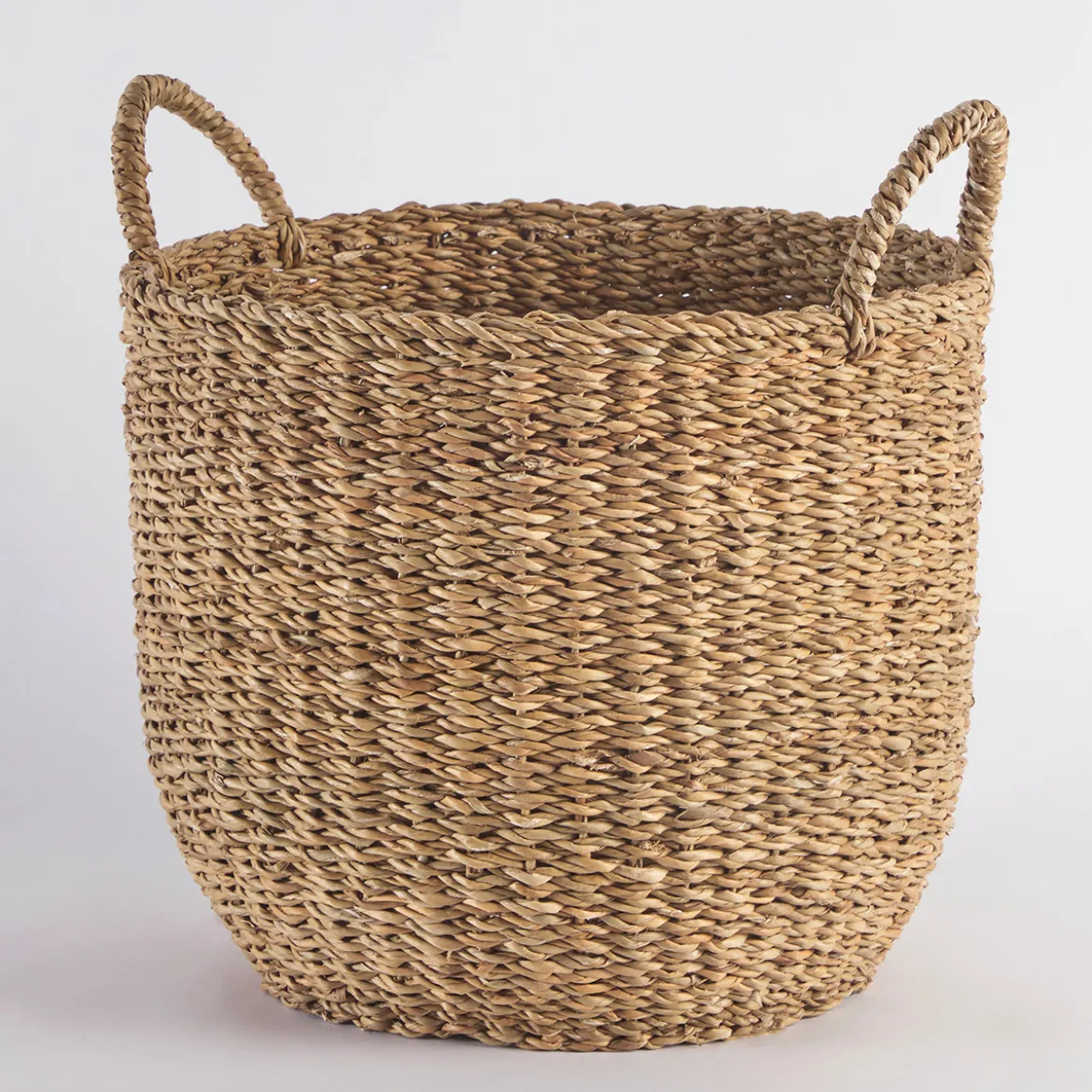 Sutton Round Basket with Handles