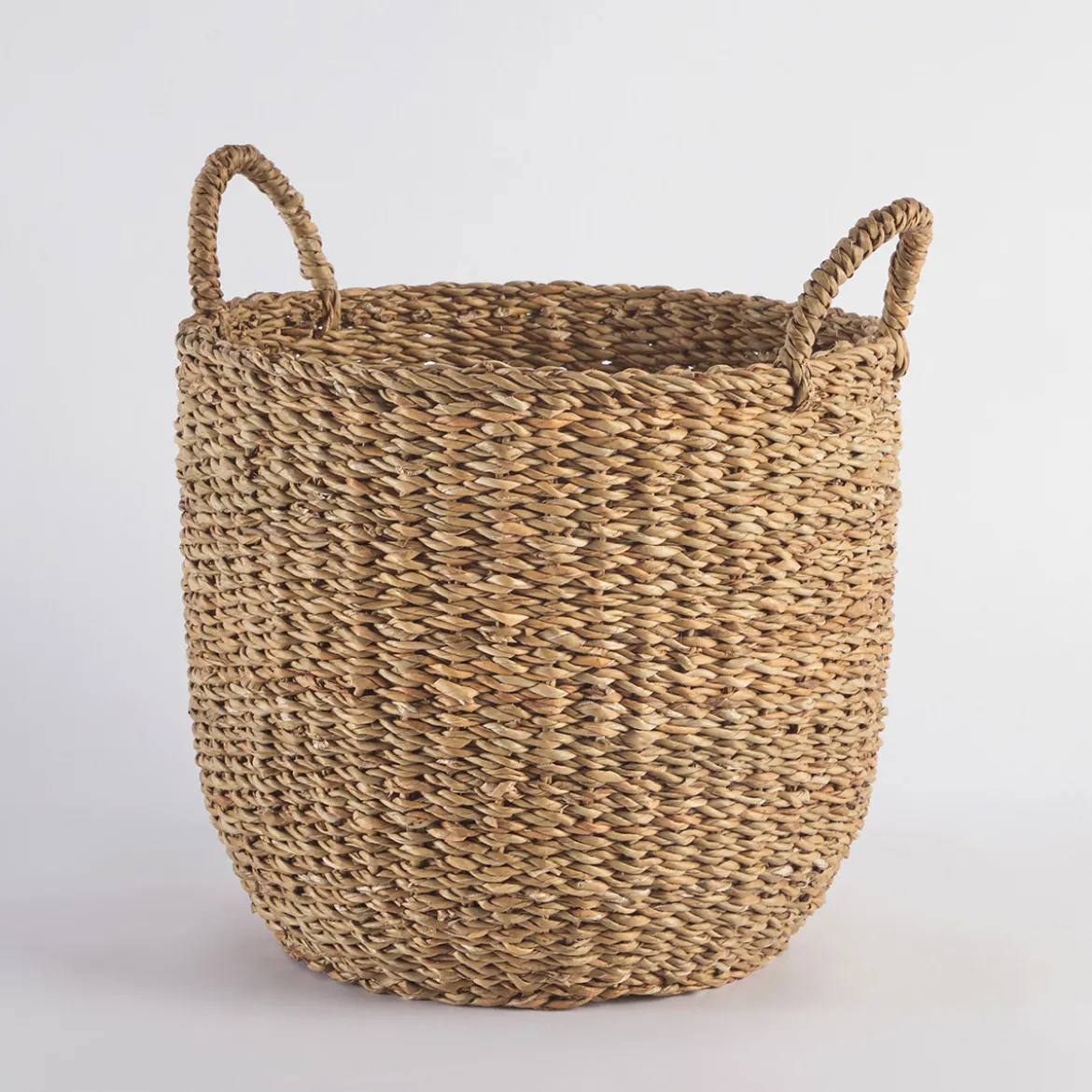 Sutton Round Basket with Handles