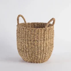 Sutton Round Basket with Handles
