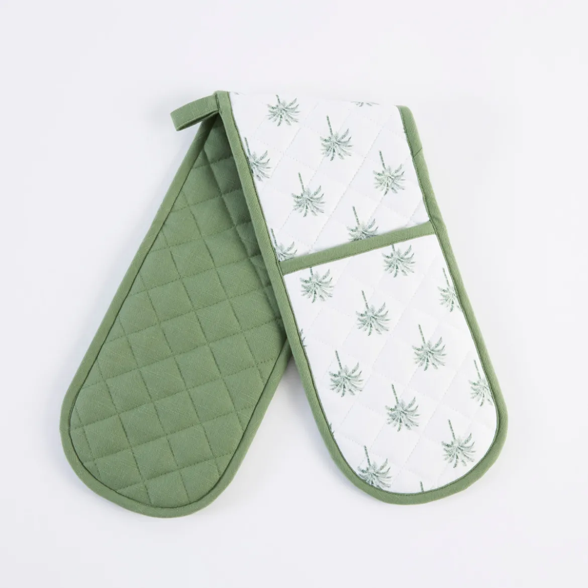 Tahiti Green Double Oven Glove