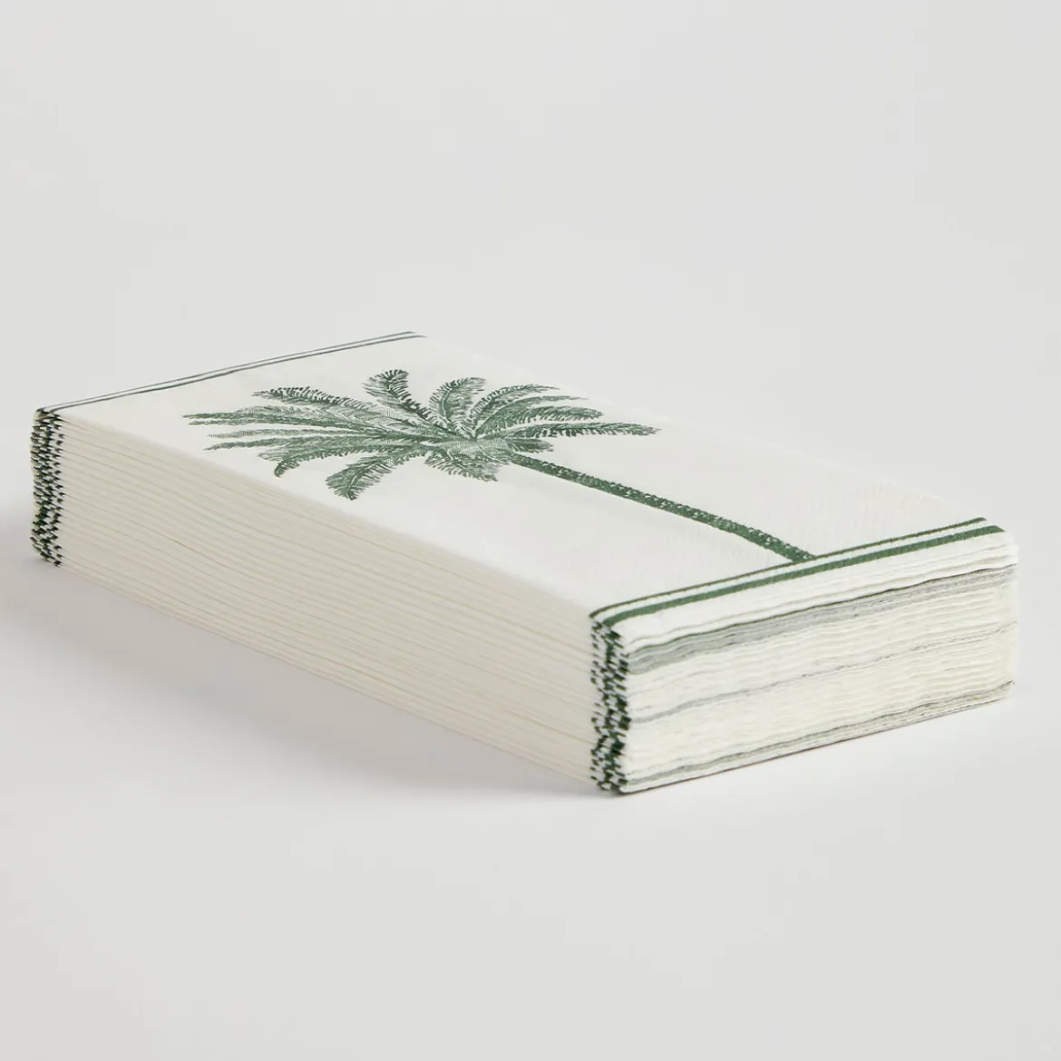 Tahiti Green Palm Paper Napkin 20 Pack