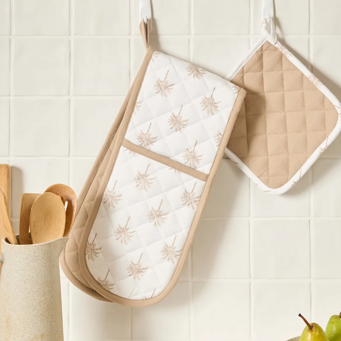 Tahiti Natural Double Oven Glove