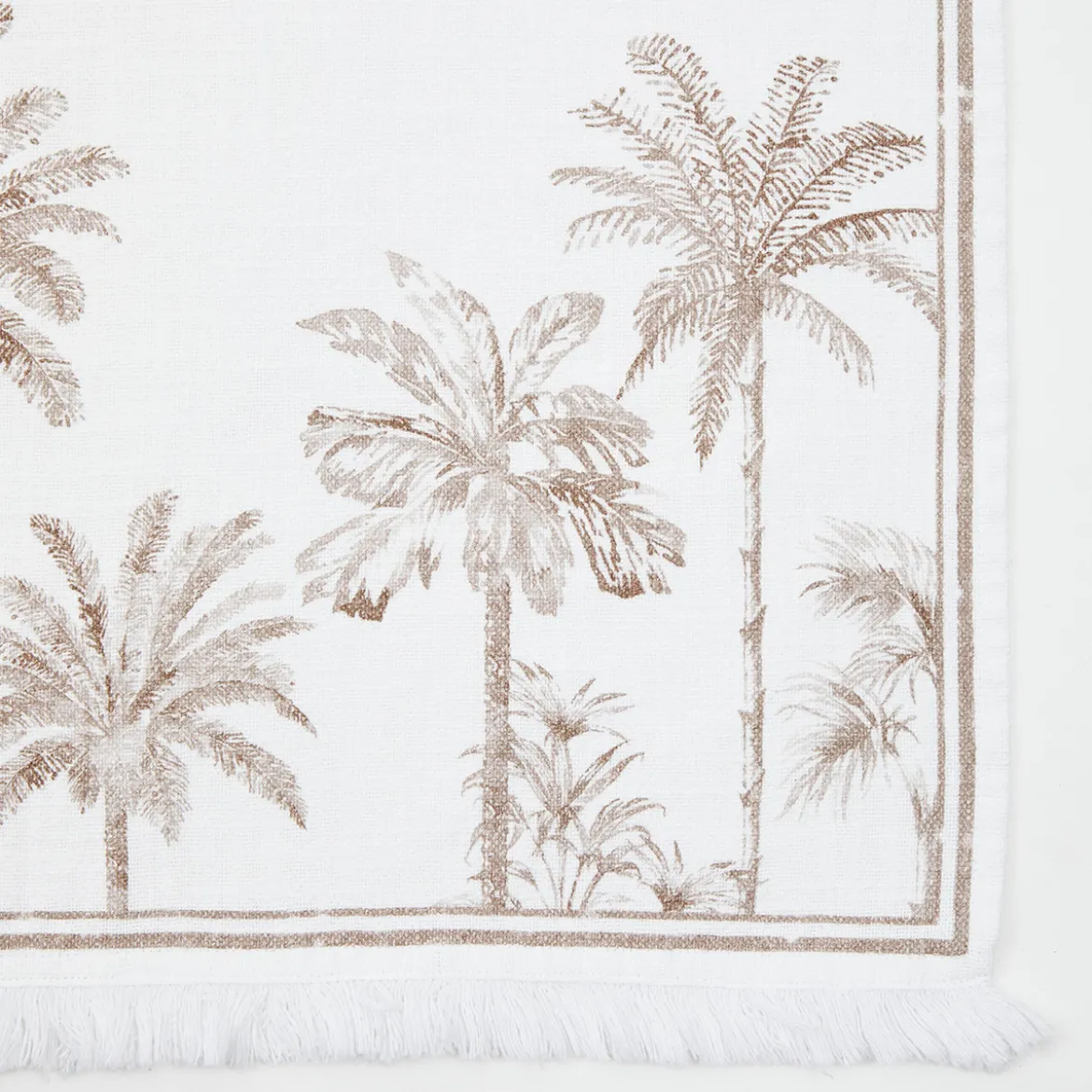 Tahiti Natural Tea Towel Set of 2