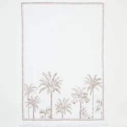 Tahiti Natural Tea Towel Set of 2