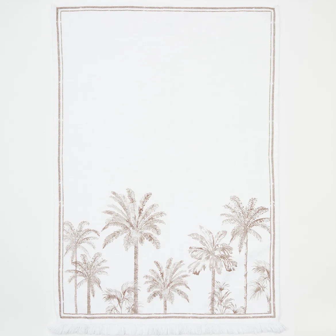 Tahiti Natural Tea Towel Set of 2
