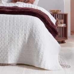 Tate Cotton Quilted Coverlet Set