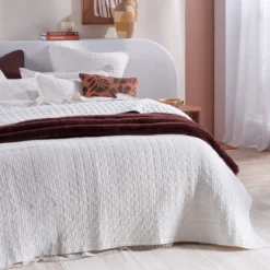 Tate Cotton Quilted Coverlet Set