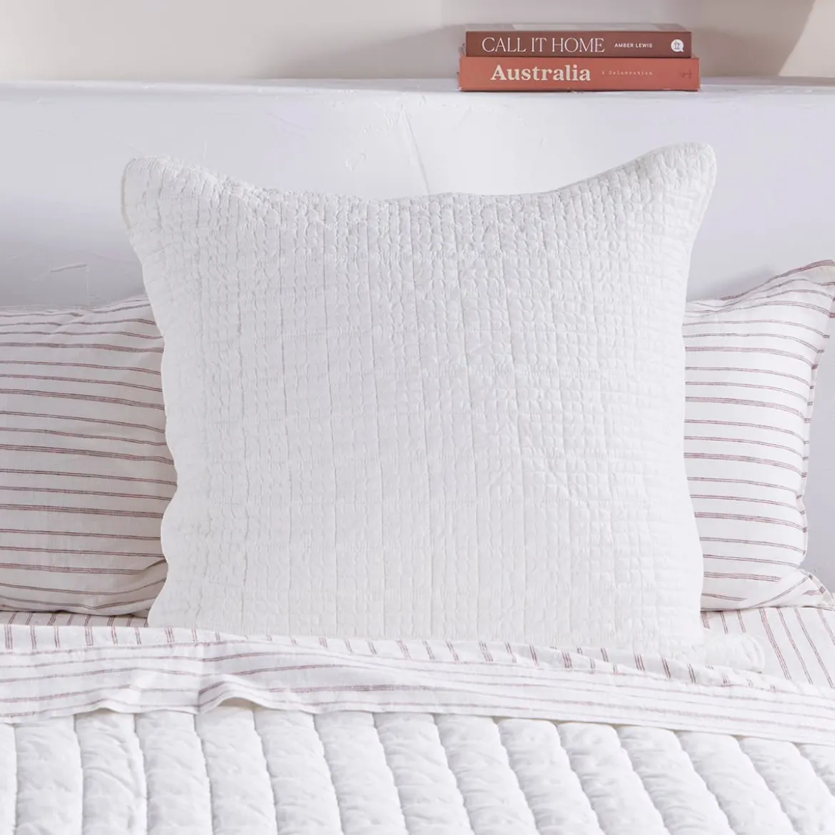 Tate Cotton Quilted European Pillowcase