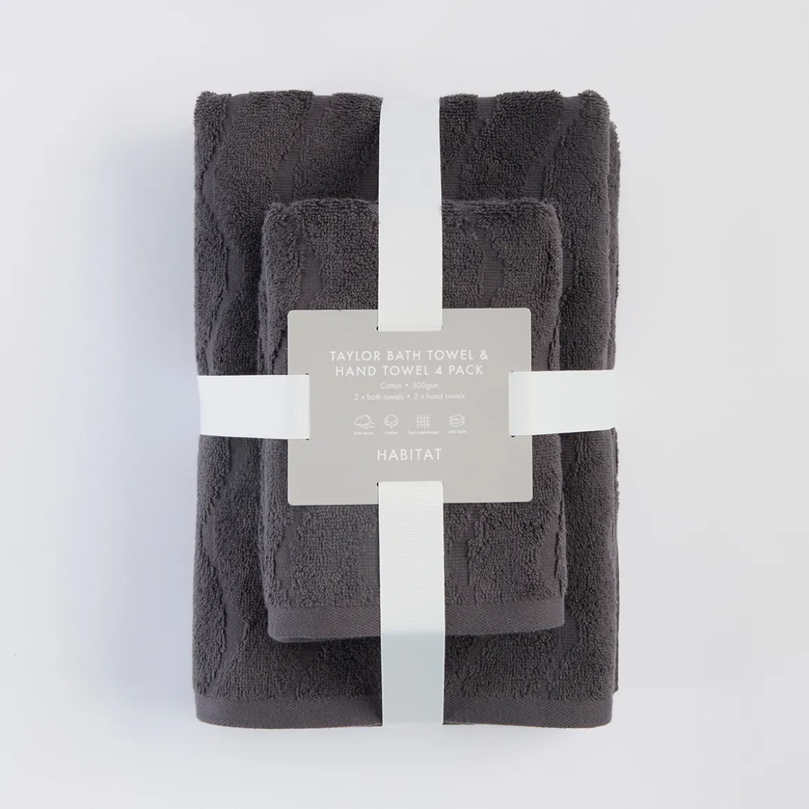 Taylor Bath Towel & Hand Towel Pack