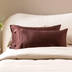 400TC Bamboo Cotton King Pillowcase Pair