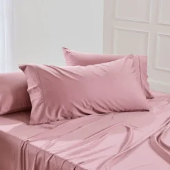 400TC Bamboo Cotton King Pillowcase Pair
