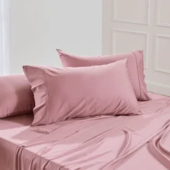 400TC Bamboo Cotton Queen Pillowcase Pair