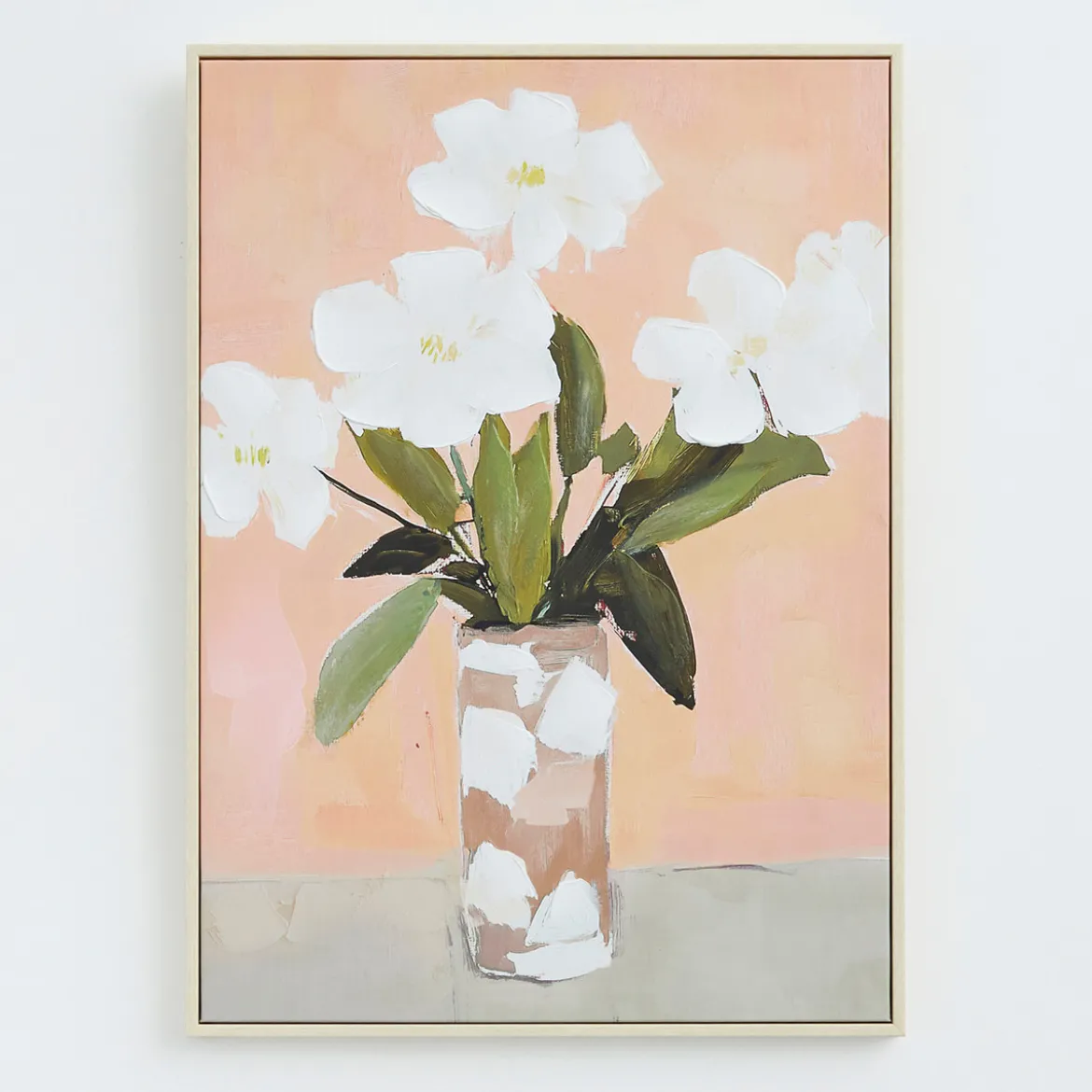 The Bouquet Framed Canvas Wall Art