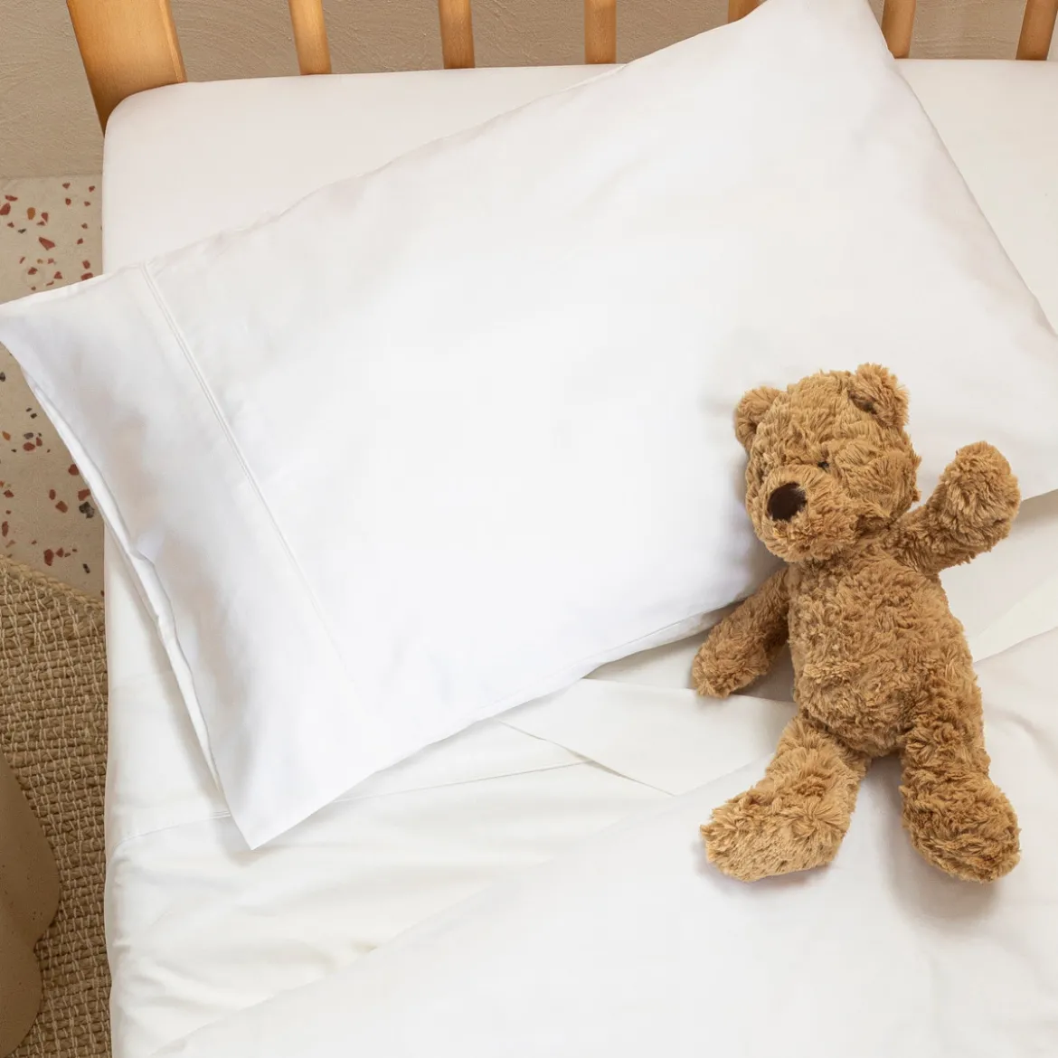 400 Thread Count Bamboo Cotton My First Pillowcase