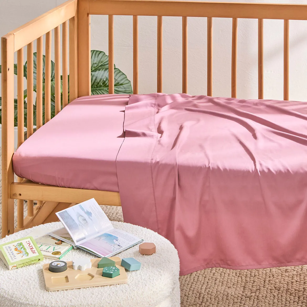 400 Thread Count Bamboo Cotton My First Sheet Set