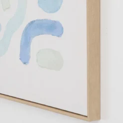 Tide Lines Framed Canvas Wall Art