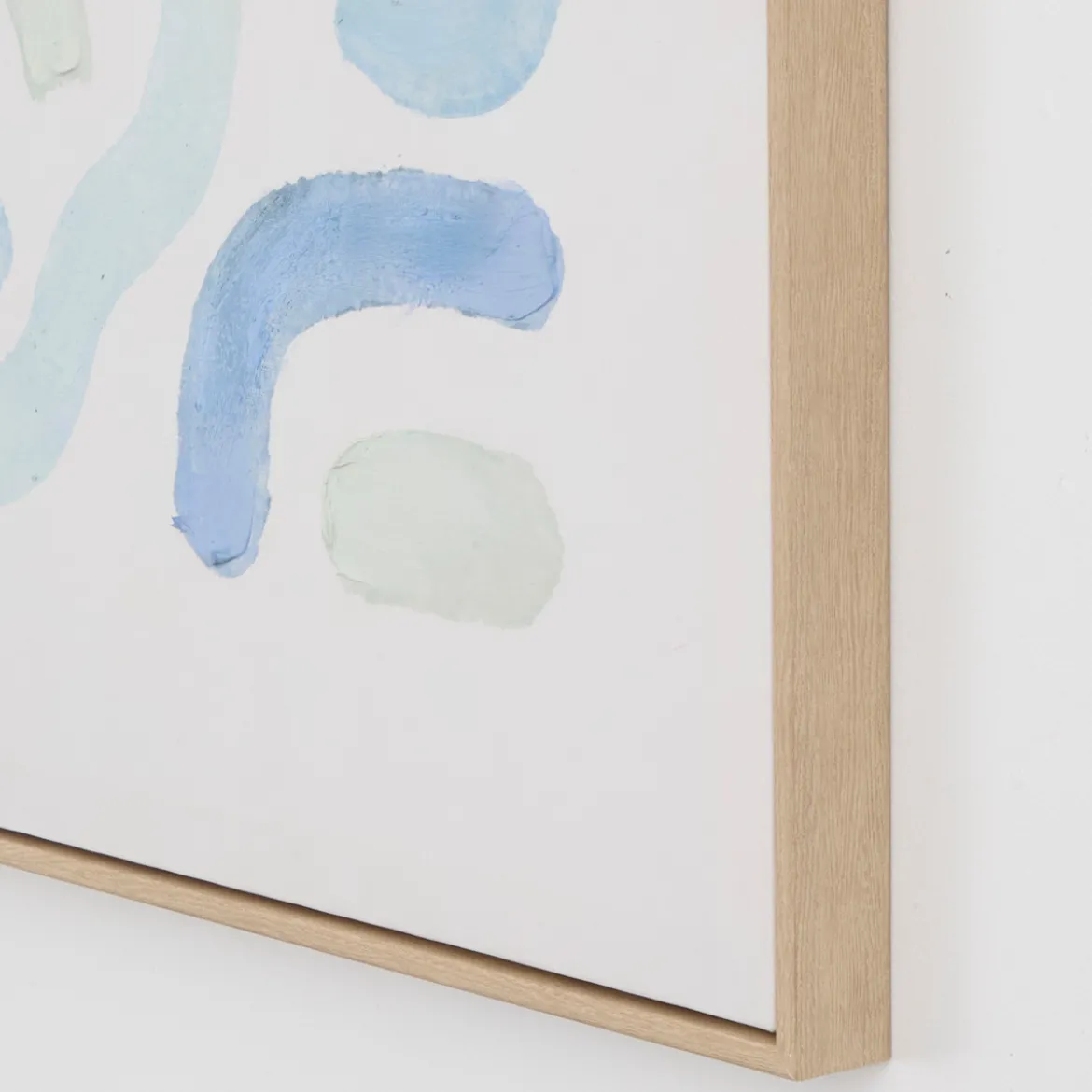 Tide Lines Framed Canvas Wall Art