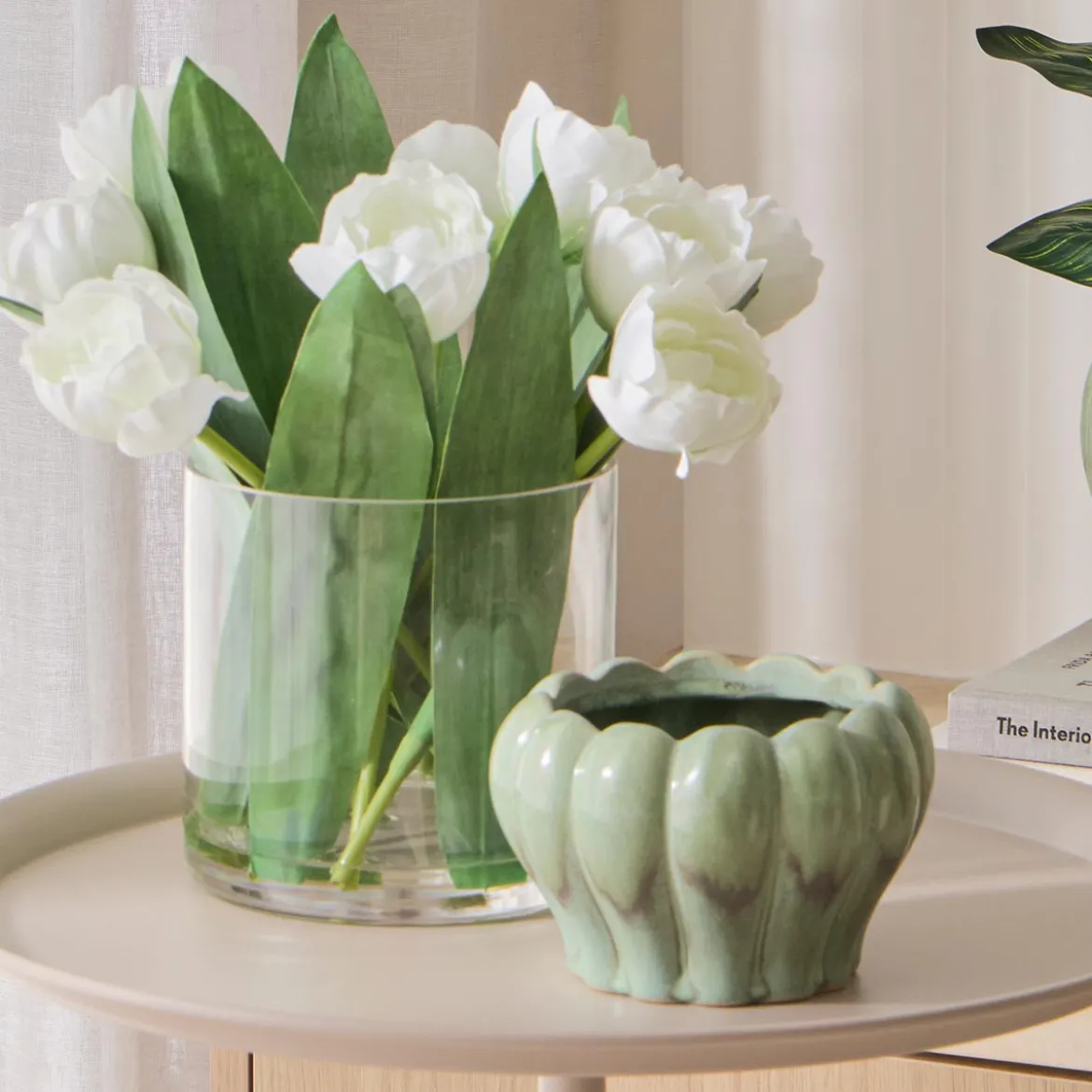 Tula Artificial Tulip Bouquet in Vase