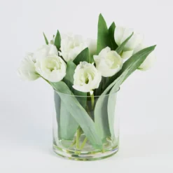 Tula Artificial Tulip Bouquet in Vase