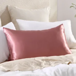 Vintage Rose Mulberry Silk Plain Pillowcase