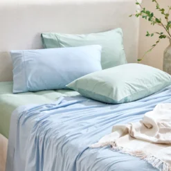 Vintage 250TC Washed Cotton Sheet Set