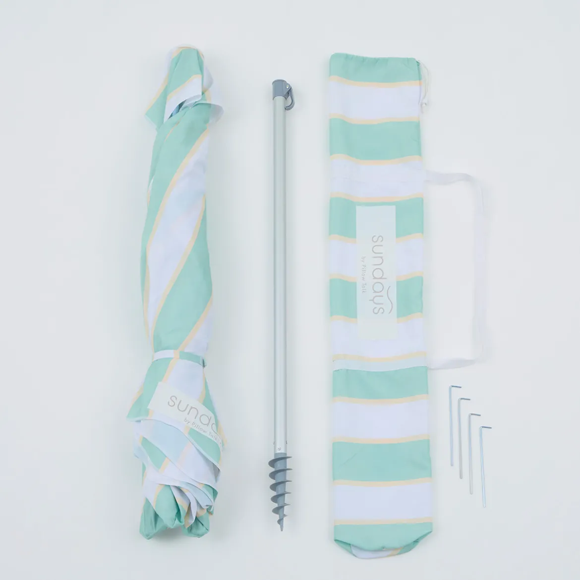 Vista Stripe Scalloped Cabana