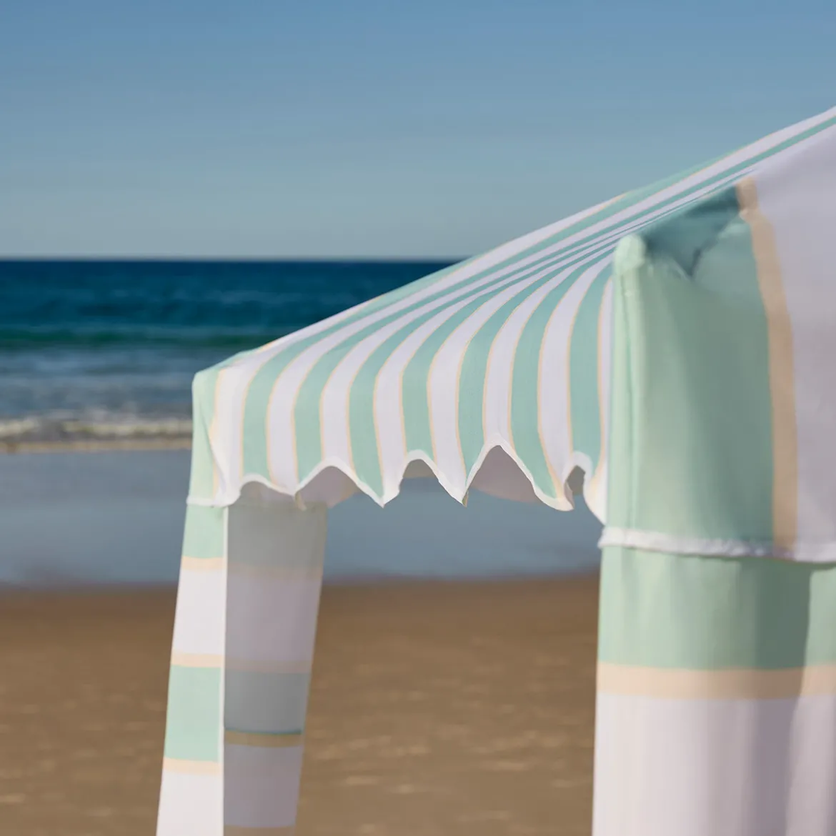 Vista Stripe Scalloped Cabana