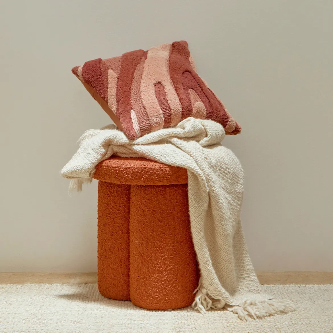Vita Embroidered Cushion
