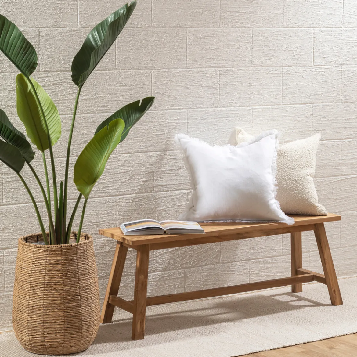 Ward Recycled Teak Bench