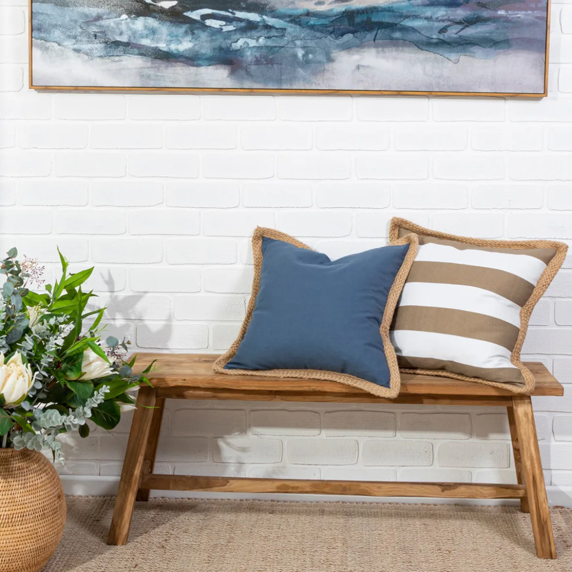 Ward Recycled Teak Bench