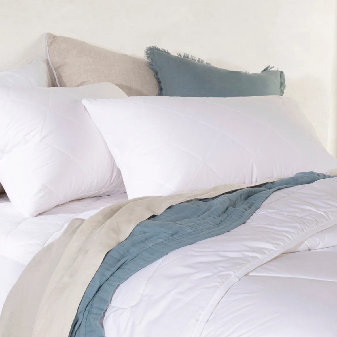 Washable Wool Standard Pillow Protector
