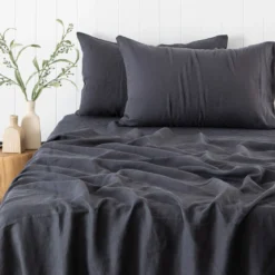 Washed Linen Fitted Sheet