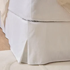 Washed Linen Look Cotton Valance