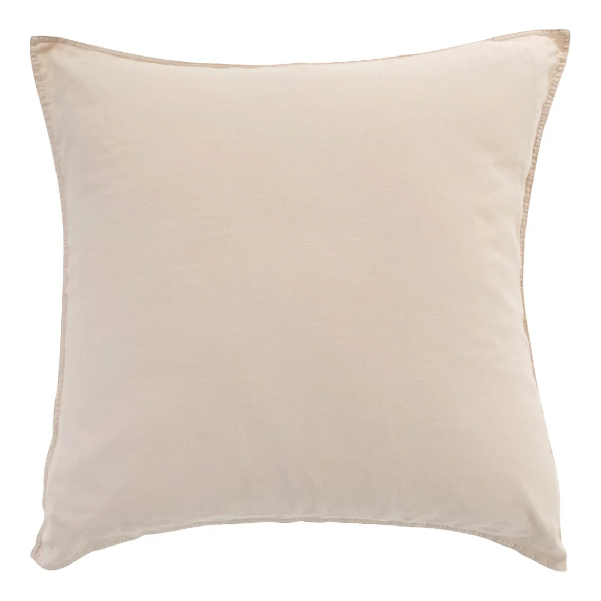 Washed Linen Look Natural European Pillowcase