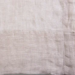 Washed Linen Natural Sheer Curtain Set of 2