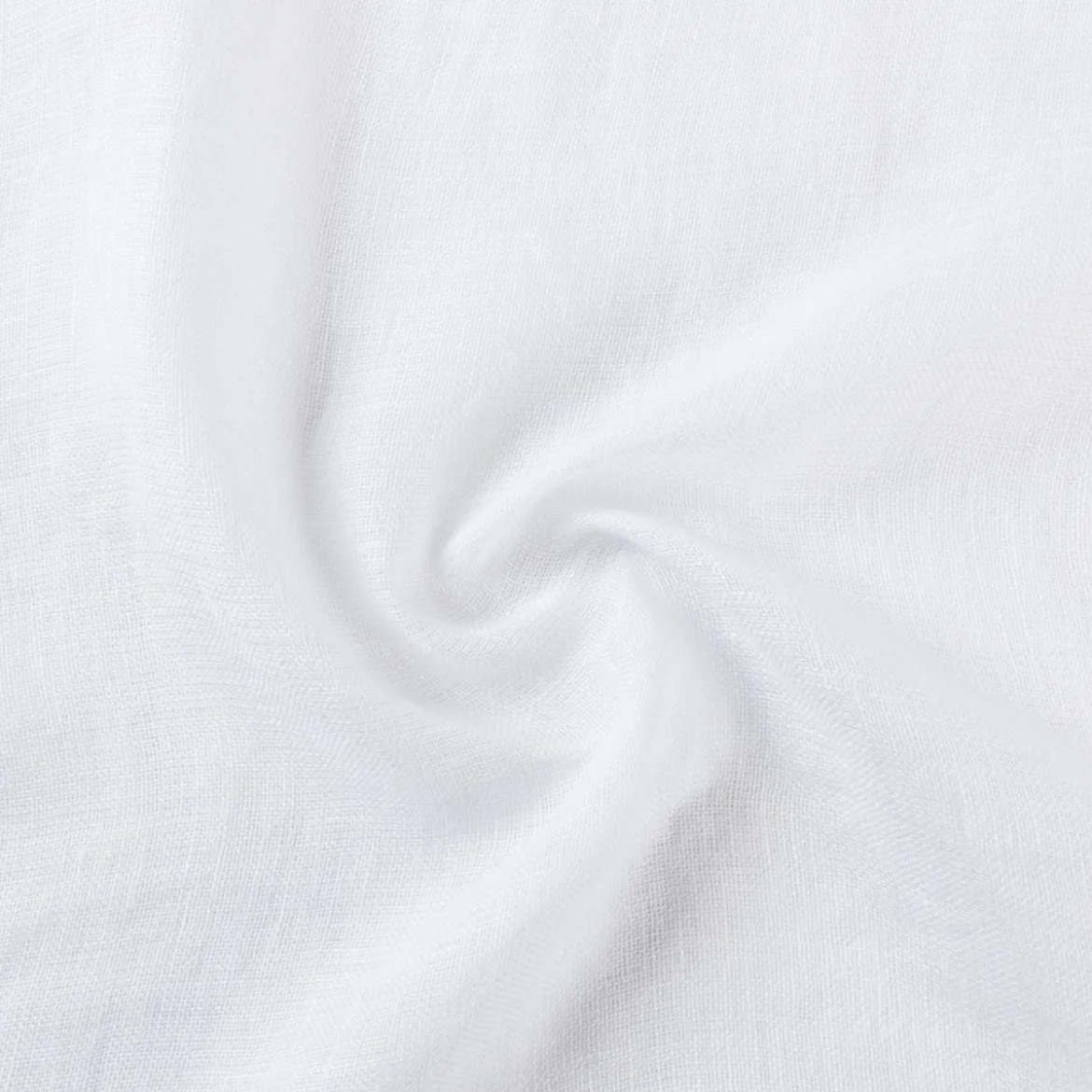 Washed Linen White Sheer Curtain Pair 180 x 250cm