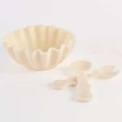 Wave Resin Fruit Bowl