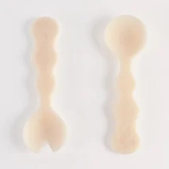 Wave Resin Salad Servers Set of 2