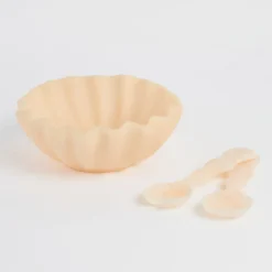 Wave Resin Salad Servers Set of 2