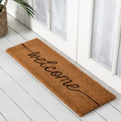 Welcoming Slimline Doormat